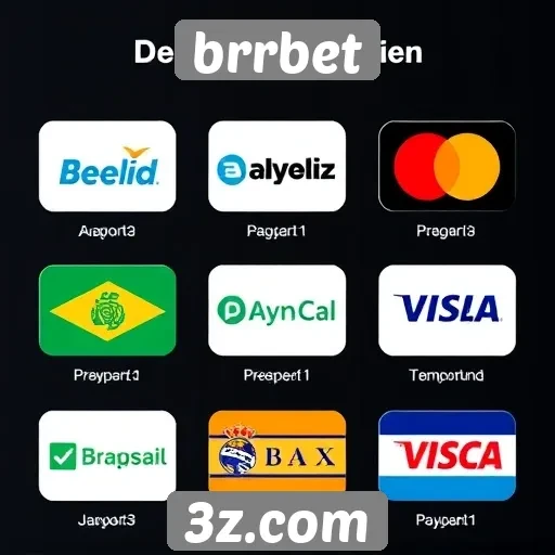 Opções de pagamento disponíveis no brrbet